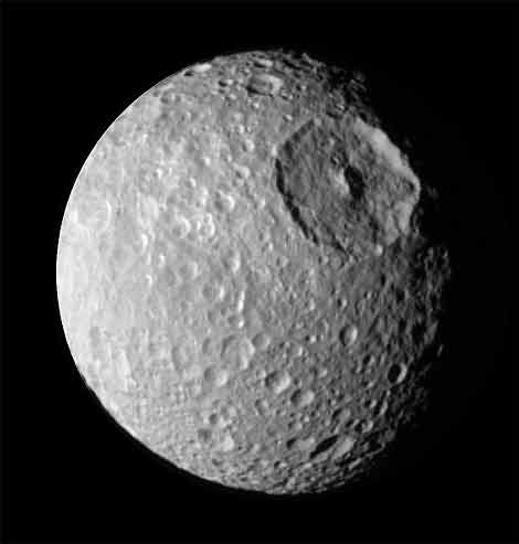 Мимас — Спутник Сатурна (SI)