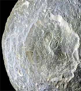 кратер Гершель 13 февраля 2010