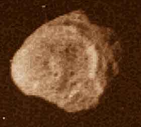 Снимок Гипериона сделан 25 августа 1981 (Voyager 2)